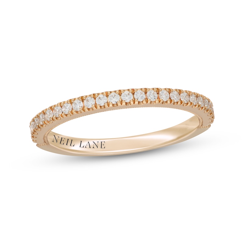 Main Image 1 of Neil Lane Diamond Wedding Band 1/4 ct tw 14K Yellow Gold