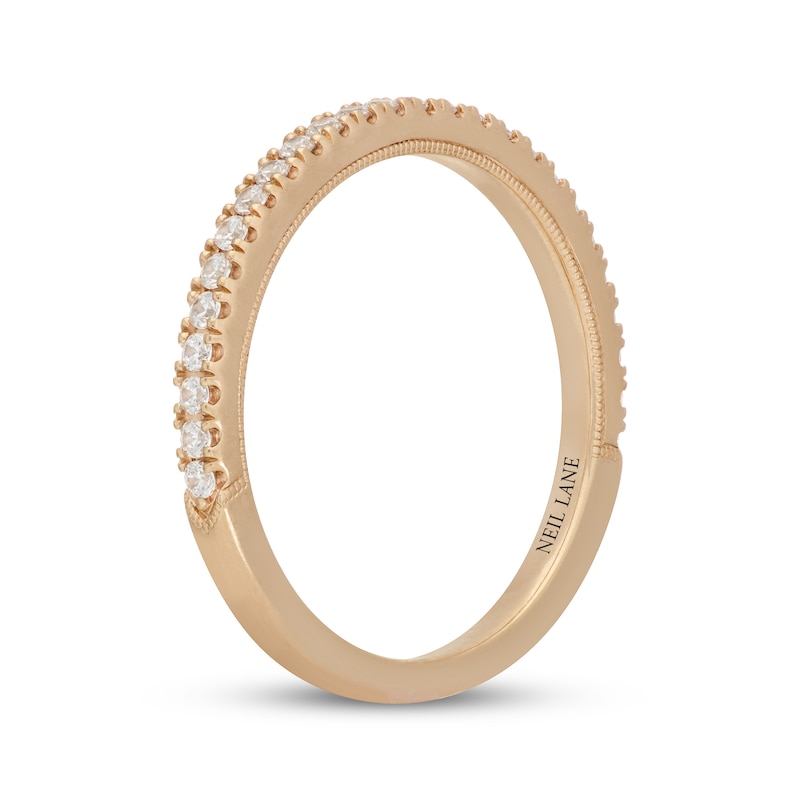 Main Image 2 of Neil Lane Diamond Wedding Band 1/4 ct tw 14K Yellow Gold