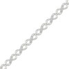 Thumbnail Image 2 of Diamond Infinity Link Bracelet 1/5 ct tw Sterling Silver 7"