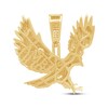 Thumbnail Image 3 of Men's Diamond Flying Eagle Charm 5/8 ct tw 10K Yellow Gold