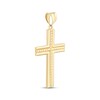 Thumbnail Image 3 of Textured Cross Charm 10K Yellow Gold