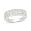 Thumbnail Image 1 of Adore Men's Diamond Wedding Band 1/2 ct tw 14K White Gold