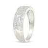 Thumbnail Image 2 of Adore Men's Diamond Wedding Band 1/2 ct tw 14K White Gold