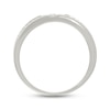 Thumbnail Image 3 of Adore Men's Diamond Wedding Band 1/2 ct tw 14K White Gold