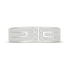 Thumbnail Image 4 of Adore Men's Diamond Wedding Band 1/2 ct tw 14K White Gold