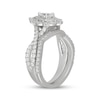Thumbnail Image 2 of Neil Lane Pear-Shaped Diamond Halo Bridal Set 1-1/8 ct tw 14K White Gold