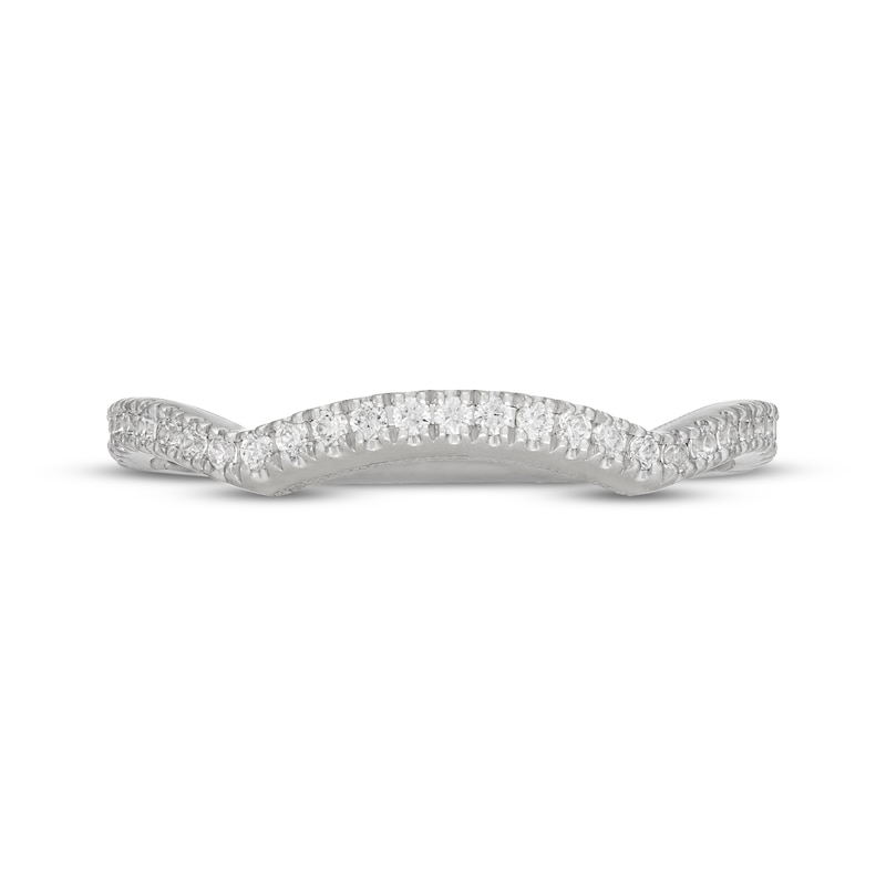 Main Image 9 of Neil Lane Diamond Contour Wedding Band 1/5 ct tw 14K White Gold