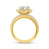 Thumbnail Image 3 of Adore Round-Cut Lab-Grown Diamond Vintage-Inspired Bridal Set 2-3/4 ct tw 14K Yellow Gold