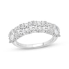 Thumbnail Image 1 of Adore Lab-Grown Diamonds Oval & Round-Cut Anniversary Ring 2 ct tw 10K White Gold