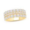 Thumbnail Image 1 of Adore Diamond Three-Row Anniversary Ring 2 ct tw 14K Yellow Gold
