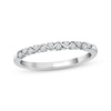 Thumbnail Image 1 of Adore Diamond Anniversary Ring 1/10 ct tw 10K White Gold