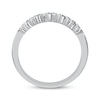 Thumbnail Image 3 of Adore Diamond Anniversary Ring 1/10 ct tw 10K White Gold