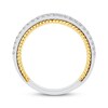 Thumbnail Image 3 of Adore Diamond Anniversary Ring 1/5 ct tw 10K Two-Tone Gold