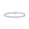Thumbnail Image 1 of KAY Lab-Grown Diamonds Tennis Bracelet 1/2 ct tw Sterling Silver 7"