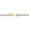 Thumbnail Image 3 of Diamond Tennis Bracelet 1 ct tw 10K Yellow Gold 7"
