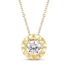 Thumbnail Image 1 of Round-Cut Diamond Solitaire Necklace 1/4 ct tw 14K Yellow Gold 18" (I/I2)