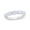 Thumbnail Image 1 of Adore Lab-Grown Diamonds Oval-Cut East-West Anniversary Ring 1-1/4 ct tw 14K White Gold