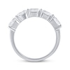 Thumbnail Image 3 of Adore Lab-Grown Diamonds Oval-Cut East-West Anniversary Ring 1-1/4 ct tw 14K White Gold