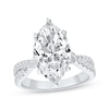 Thumbnail Image 1 of Adore Lab-Grown Diamonds Marquise-Cut Engagement Ring 4-1/3 ct tw 14K White Gold