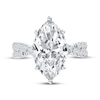 Thumbnail Image 3 of Adore Lab-Grown Diamonds Marquise-Cut Engagement Ring 4-1/3 ct tw 14K White Gold