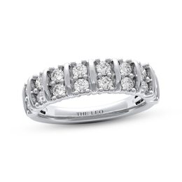 THE LEO Diamond Anniversary Ring 3/4 ct tw 14K White Gold