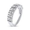 Thumbnail Image 2 of THE LEO Diamond Anniversary Ring 3/4 ct tw 14K White Gold