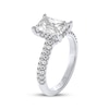 Thumbnail Image 2 of THE LEO Legacy Lab-Grown Diamond Radiant-Cut Hidden Halo Engagement Ring 2-1/2 ct tw 14K White Gold
