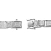 Thumbnail Image 2 of Men's Diamond Bracelet 2 ct tw Round-cut Sterling Silver