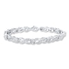 Thumbnail Image 1 of Diamond Bracelet 1/4 carat tw Sterling Silver 7.25"