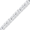 Thumbnail Image 1 of Diamond S-Link Tennis Bracelet 1/2 ct tw Sterling Silver 7"