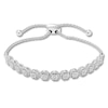 Thumbnail Image 1 of Diamond Bolo Bracelet 1/5 ct tw Round-cut Sterling Silver