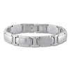 Thumbnail Image 0 of Men's Diamond Bracelet 1/10 ct tw Round-cut Stainless Steel 8.5"