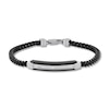 Thumbnail Image 0 of Men's Bar Bracelet 1/5 ct tw Diamonds Stainless Steel 8.5"