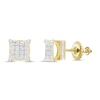 Thumbnail Image 0 of Men's Diamond Earrings 1/2 ct tw 10K Yellow Gold