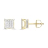Thumbnail Image 2 of Men's Diamond Earrings 1/2 ct tw 10K Yellow Gold