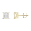 Thumbnail Image 1 of Men's Diamond Earrings 1/2 ct tw 10K Yellow Gold