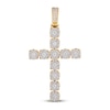 Thumbnail Image 0 of Men’s Diamond Cross Pendant 2-1/2 ct tw 10K Yellow Gold