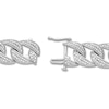 Thumbnail Image 3 of Men's Diamond Bracelet 1 ct tw Sterling Silver 8.5"