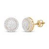 Thumbnail Image 1 of Men's Diamond Earrings 1/4 ct tw 10K Yellow Gold