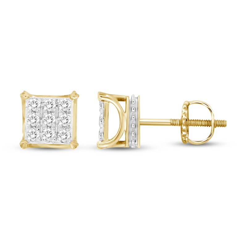 Men's Diamond Earrings