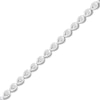 Thumbnail Image 1 of Diamond Bracelet 1/10 ct tw Sterling Silver 7.25"
