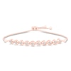 Thumbnail Image 1 of Diamond Bolo Bracelet 1/2 ct tw 10K Rose Gold 9.5"