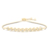 Thumbnail Image 1 of Diamond Bolo Bracelet 1/2 ct tw 10K Yellow Gold 9.5"