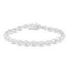 Thumbnail Image 0 of Diamond Tennis Bracelet 1/2 ct tw Round-cut 10K White Gold