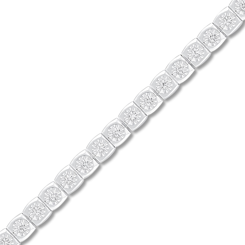Main Image 2 of Diamond Fashion Bracelet 3/4 ct tw 10K White Gold 7.25"