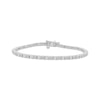 Thumbnail Image 1 of Diamond Fashion Bracelet 1/2 ct tw Round-cut Sterling Silver 7"