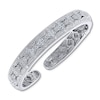 Thumbnail Image 1 of Diamond Cuff Bangle Bracelet 1/3 ct tw Sterling Silver