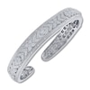 Thumbnail Image 1 of Diamond Cuff Bangle Bracelet 1/2 ct tw Sterling Silver