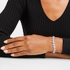 Thumbnail Image 3 of Diamond Fashion Bracelet 1/2 ct tw Sterling Silver 7"