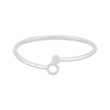 Thumbnail Image 1 of Diamond Circle Bangle Bracelet Sterling Silver